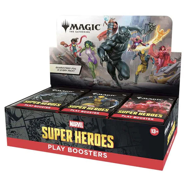 Magic the Gathering- _Marvel Super Heroes_ Play Booster Display 30ct.