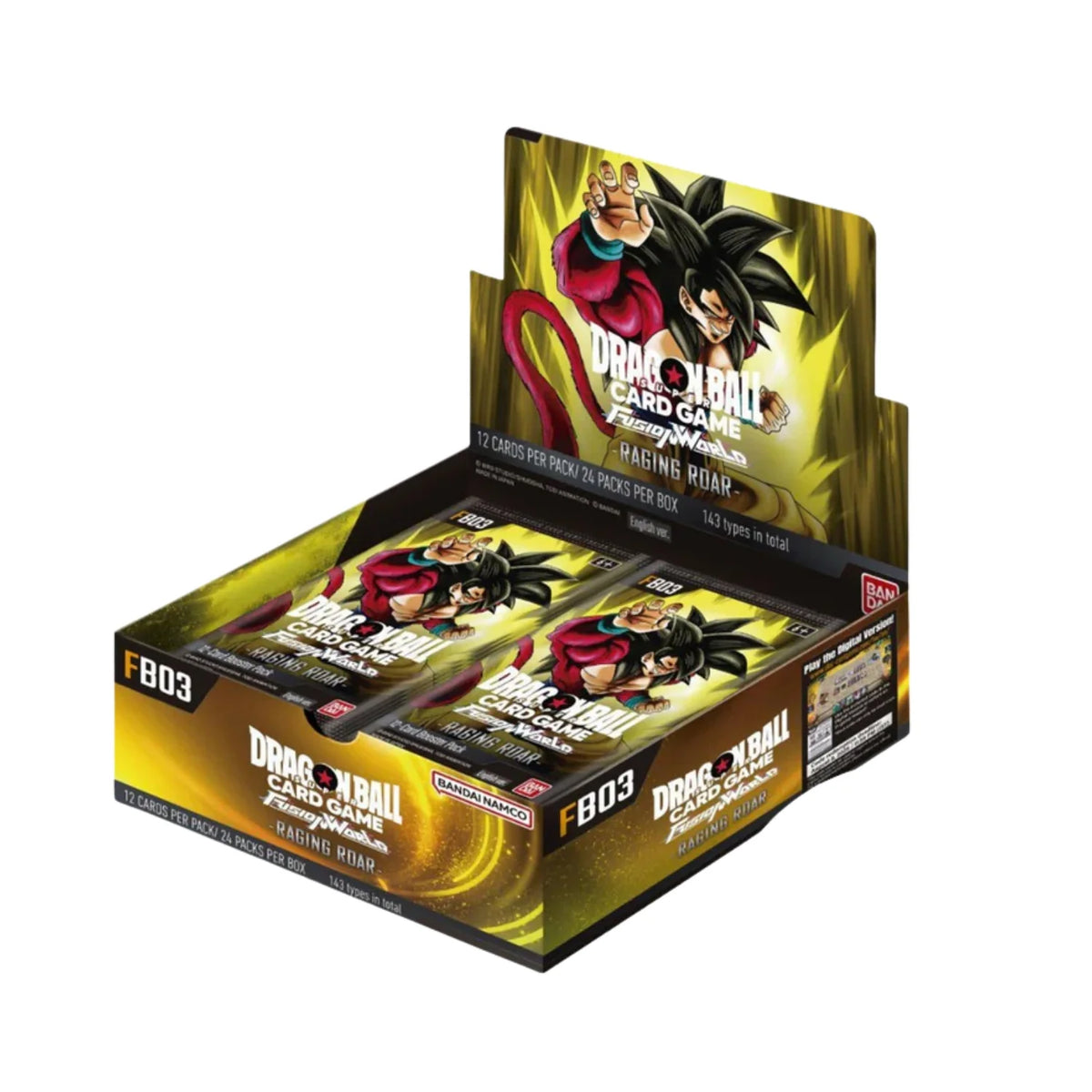 Dragon Ball Super CG Raging Roar Booster Box