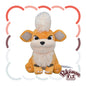 58 Pokémon Fit Growlithe Plush Toy